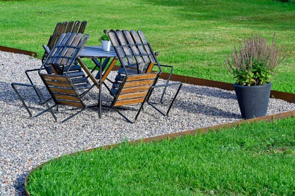 Metal Edging Installation in Marco Island