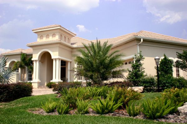 New Home Landscaping in Marco Island