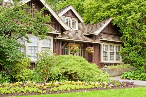 Log Home Landscaping in Marco Island
