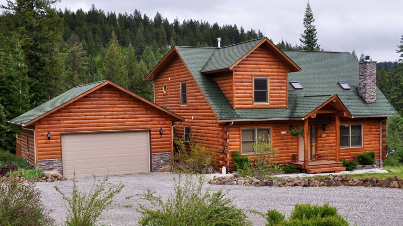 Log Home Landscaping
